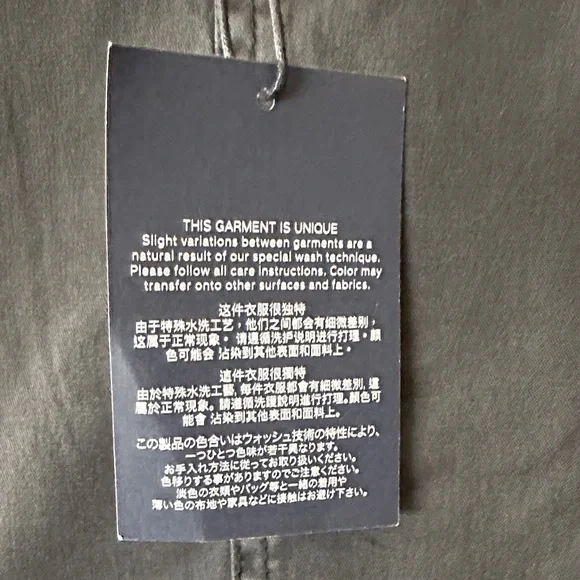 GAP Girlfriend Khaki - Dark Gray Wide Leg Ankle Pants. Size 20. - Picture 3 of 10